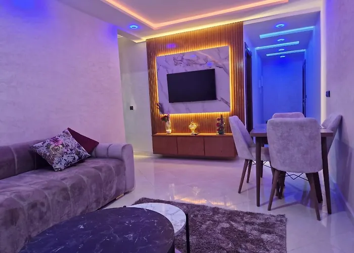 Appartement Luxueux A Tanger Avec Jacuzzi Prive